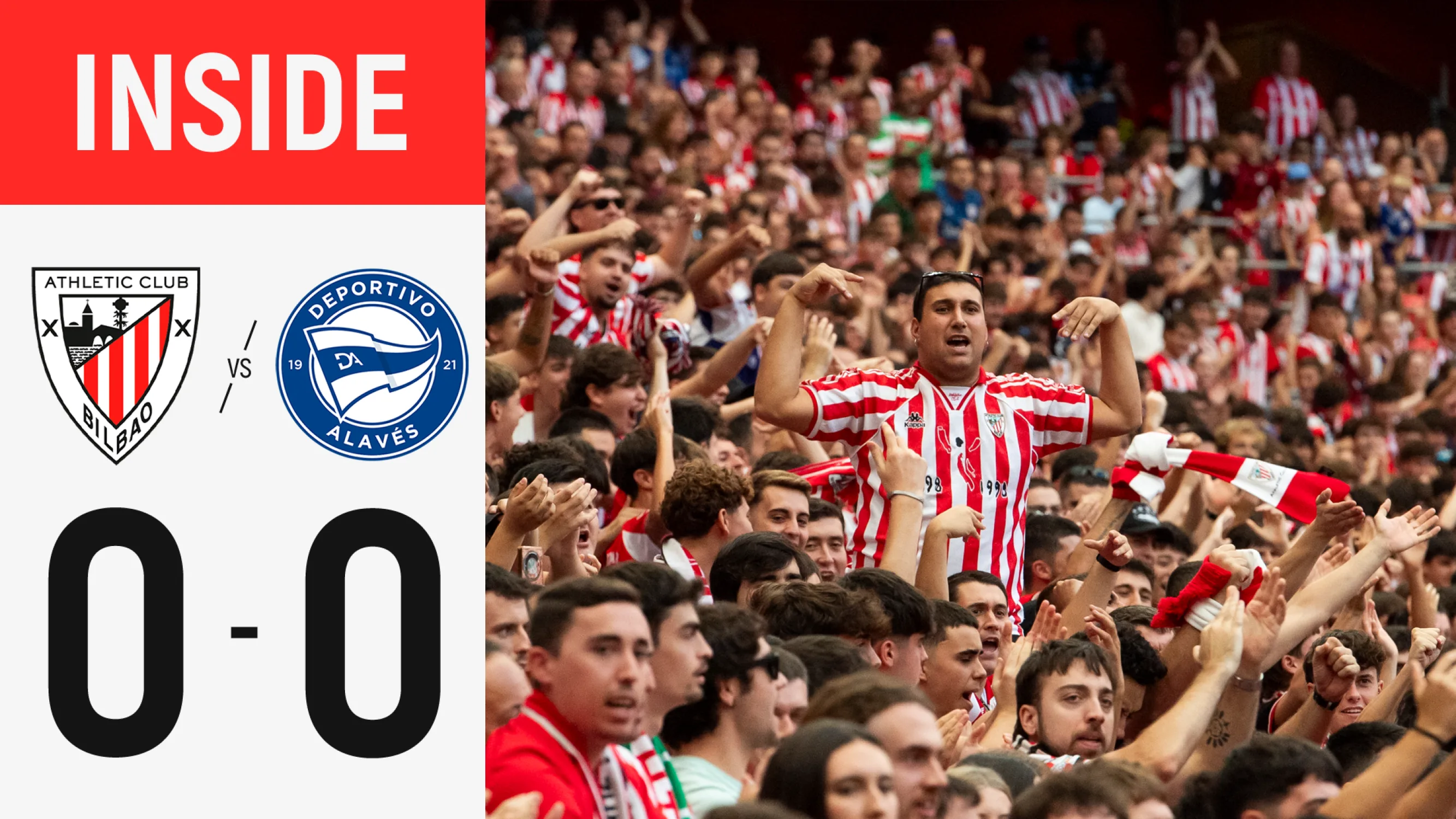 INSIDE I Athletic Club 0-0 Deportivo Alavés I LaLiga 2026/27 J7