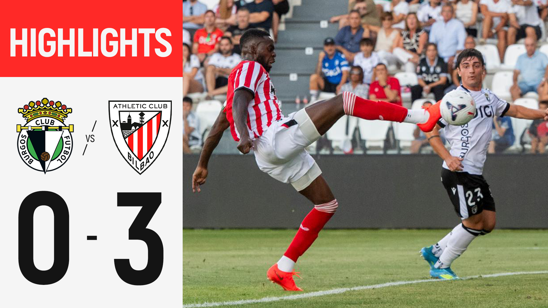 Highlights | Burgos CF 0-3 Athletic Club | Pretemporada 2026/27