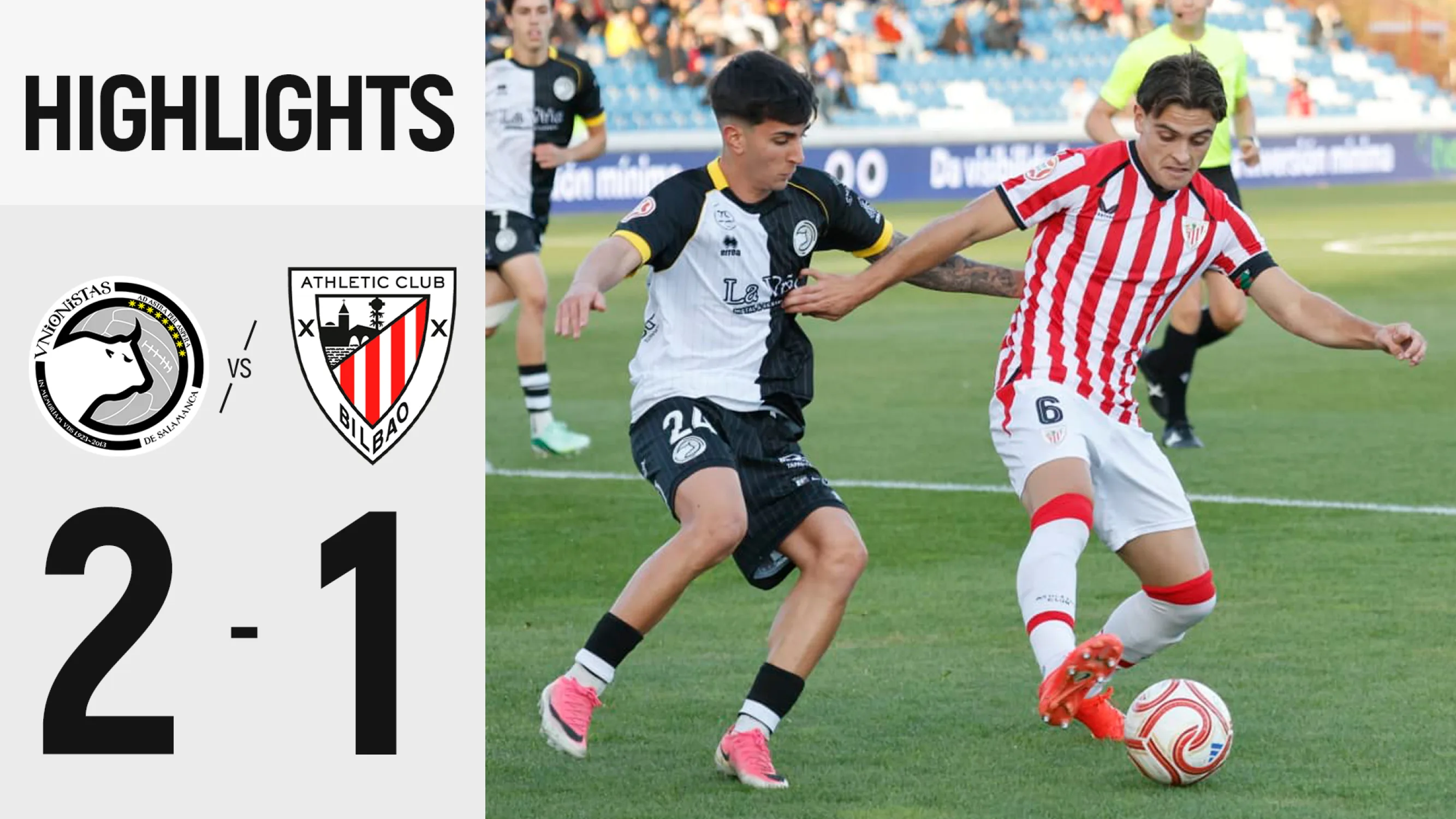 Highlights | Unionistas CF 2-1 Bilbao Athletic | Primera Federación 2026/27 J9