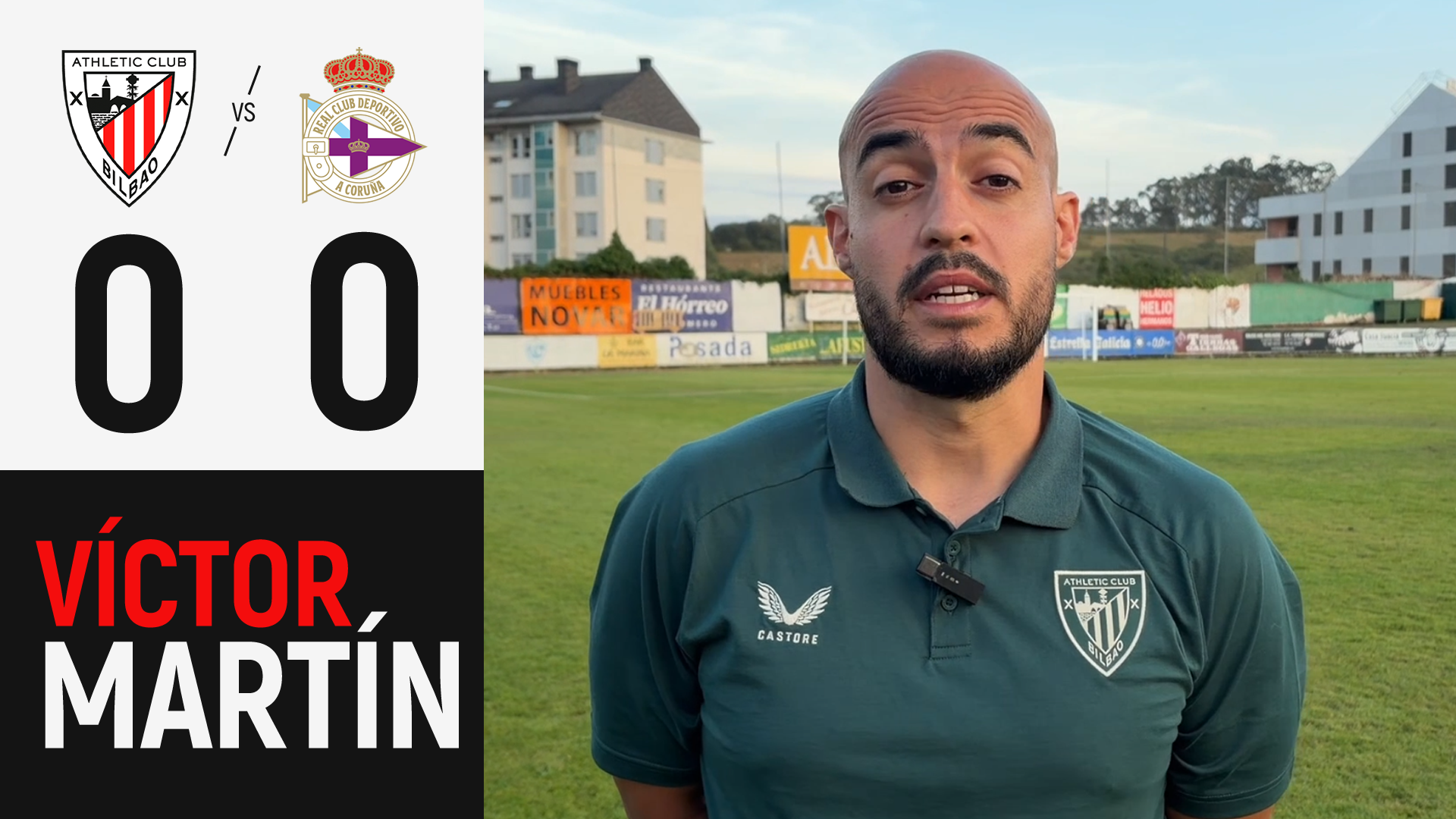 Victor Martín | Athletic Club 0-0 Deportivo Abanca