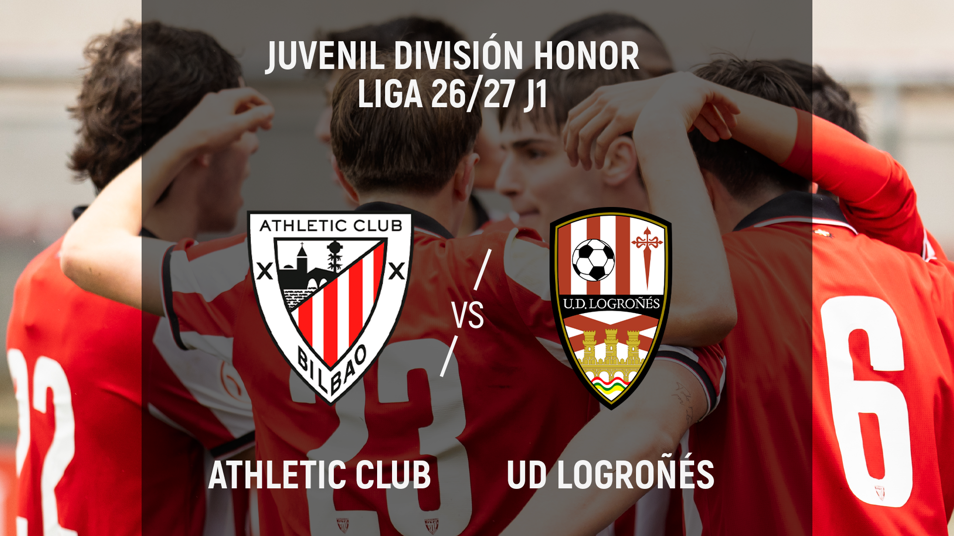 Athletic Club-UD Logroñés I División de Honor 2026/27 J1