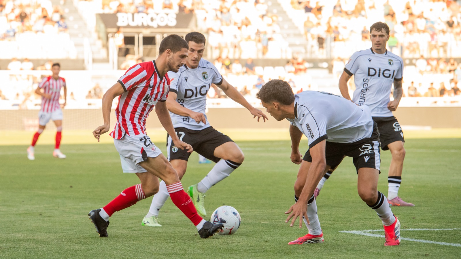 Full match. Burgos CF - Athletic Club. Pre-season 26/27