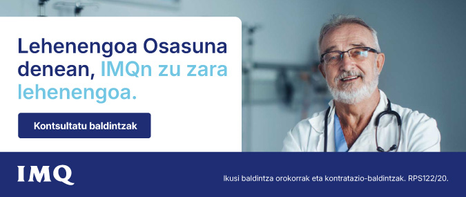 IMQ bannerra. Kontratatu osasun asegurua