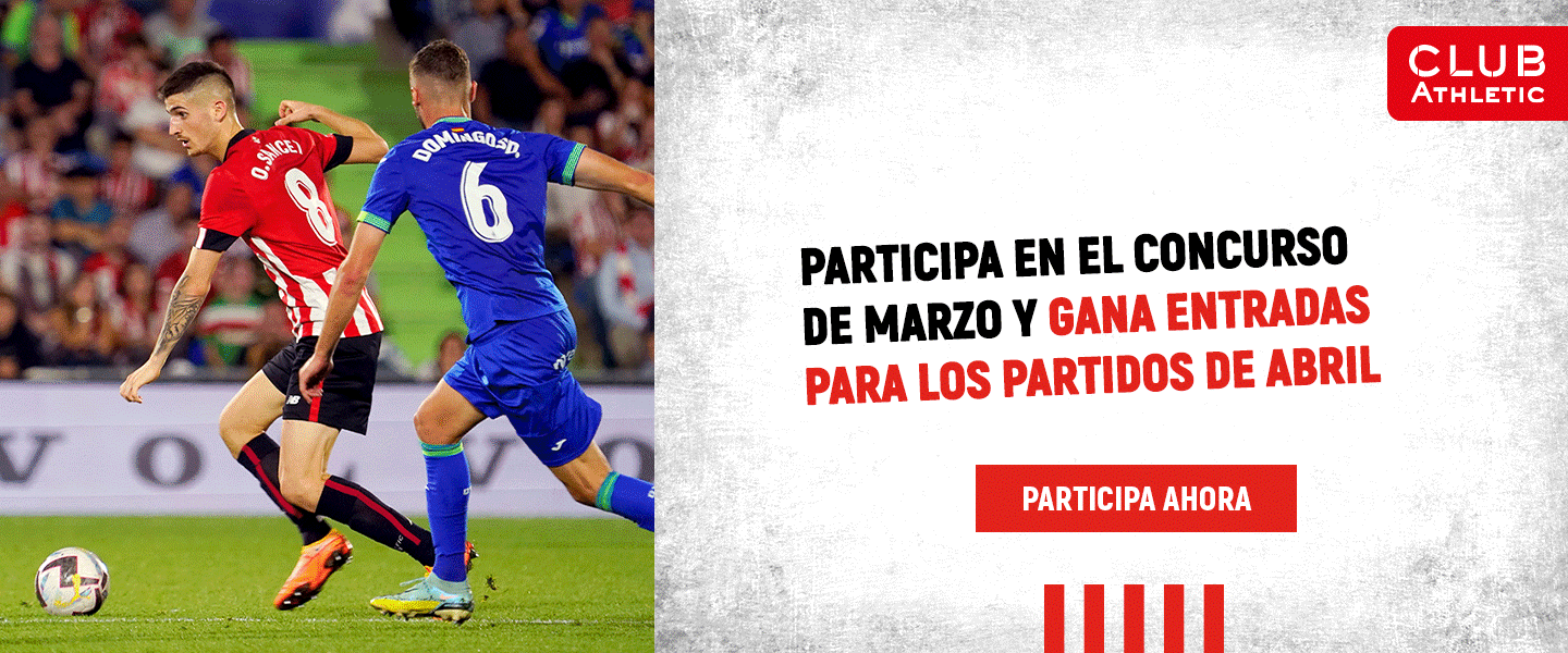 Si eres del Club Athletic, participa en nuestro concurso mensual