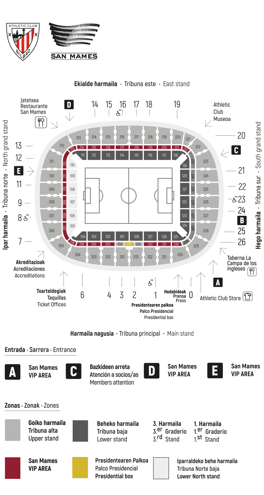 Plano San Mamés