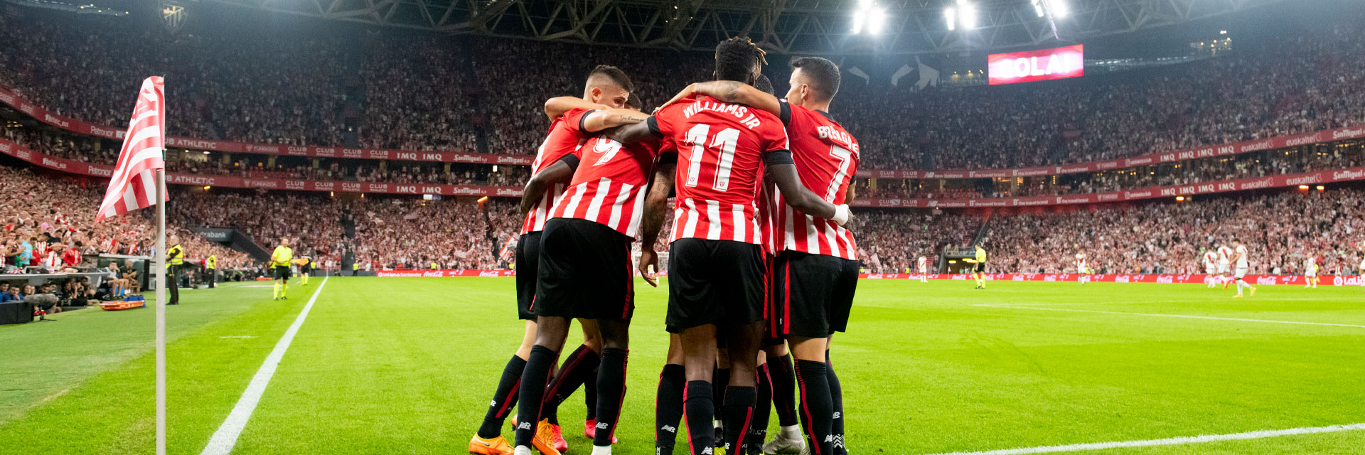 Hasiera Taldeak Athletic Club Athletic Club VS Rayo Vallecano