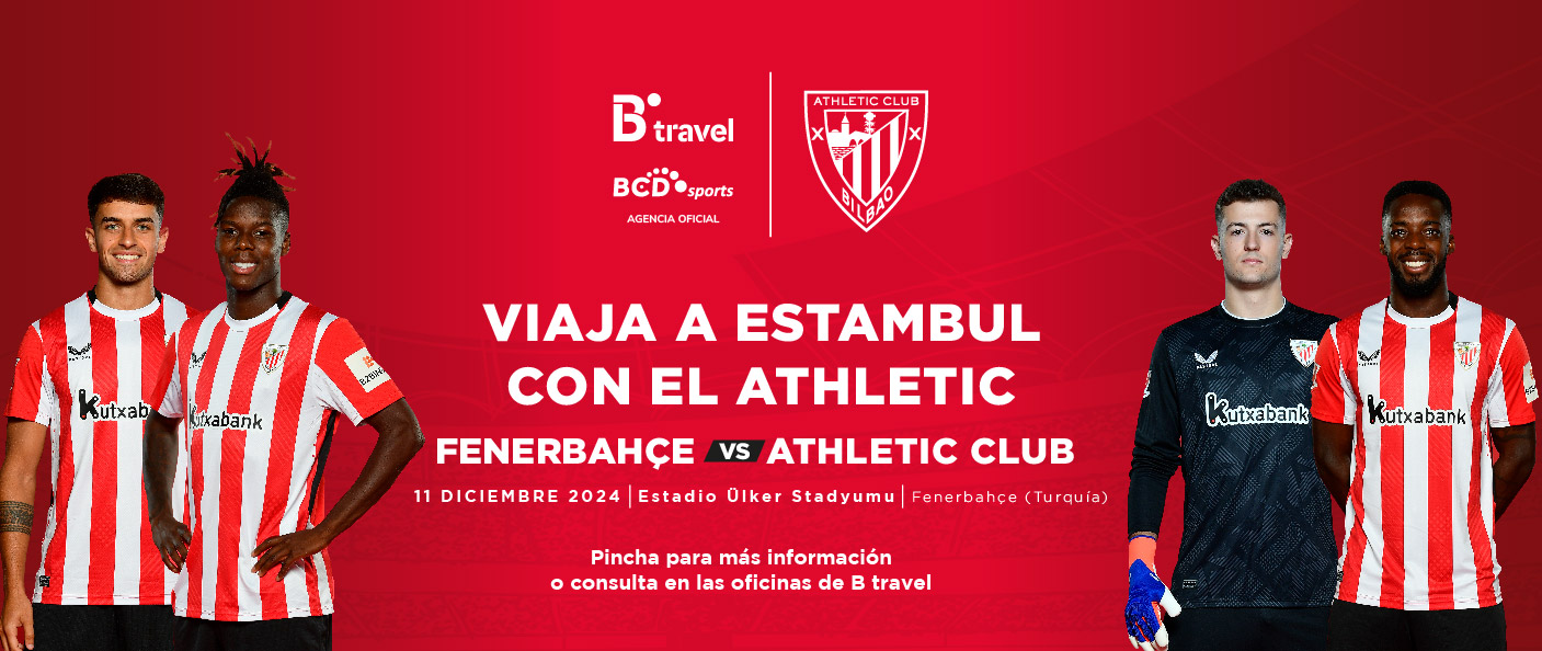 Banner de B Travel. Campaña Besiktas