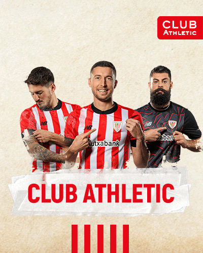 Si eres del Athletic ¡hazte del club! Por solo 50€ al año.