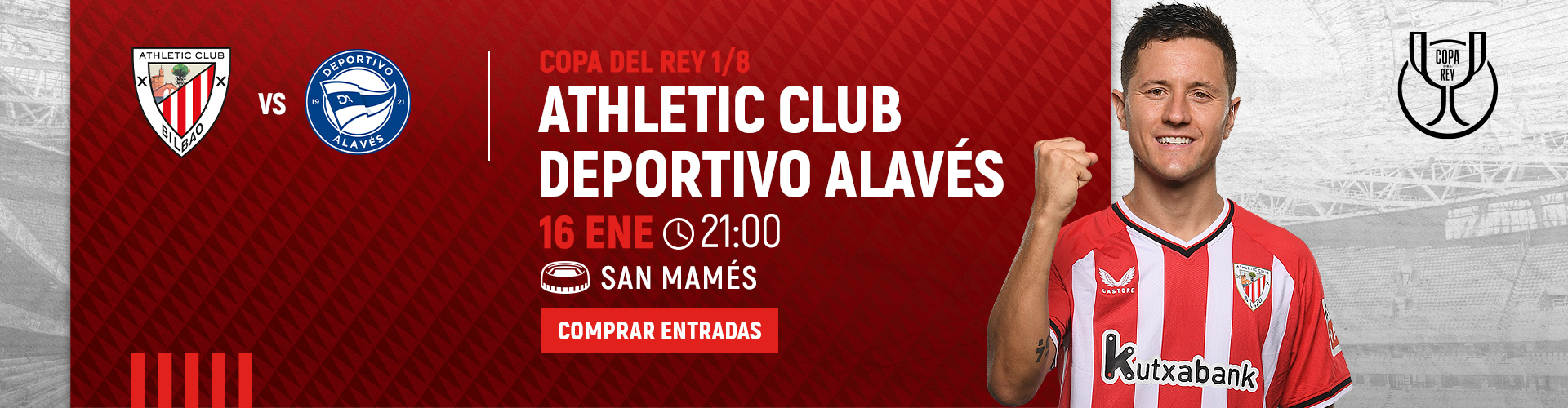 Entradas Athletic Club-Deportivo Alavés