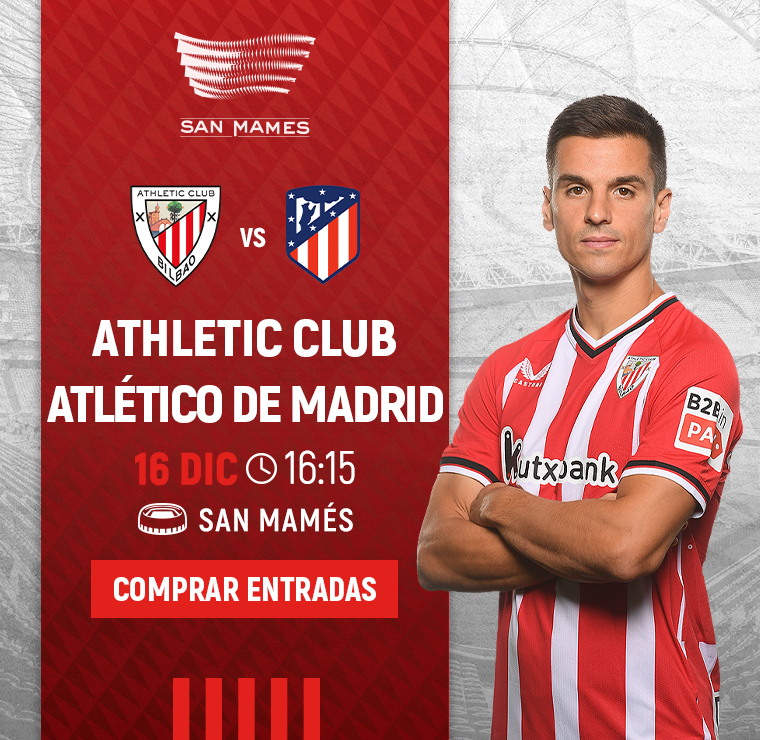 Entradas Athletic Club-Atlético de Madrid