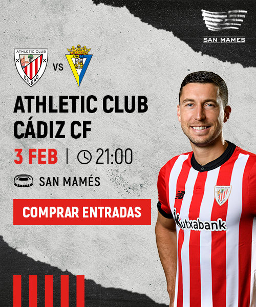 Entradas Athletic Club-Cádiz CF
