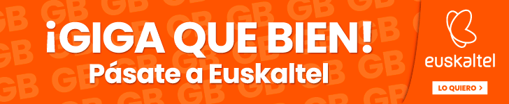Banner de la empresa de telecomunicaciones Euskaltel.