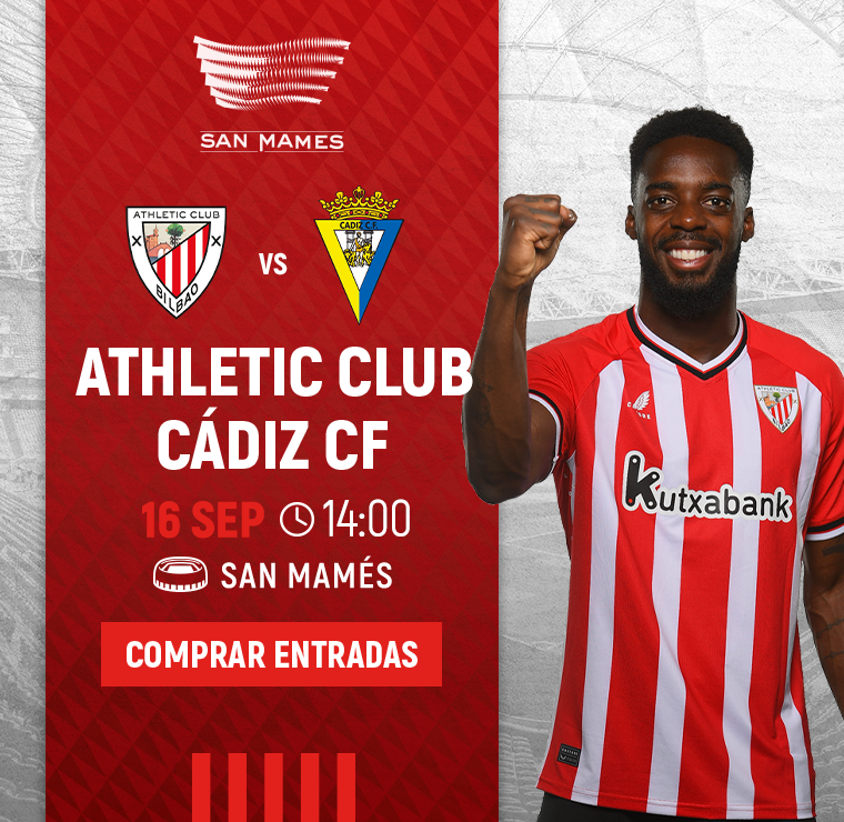 Entradas Athletic Club - Cádiz CF