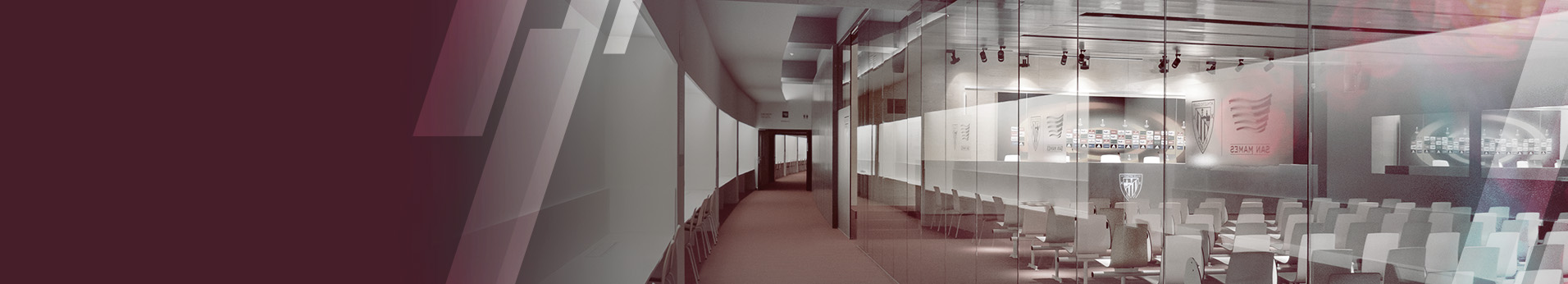 interior of the press area