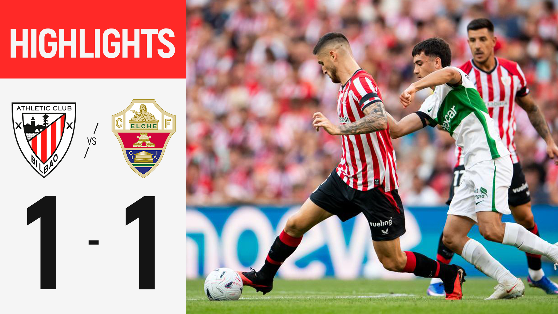 Highlights | Athletic Club 1-1 Elche CF | LaLiga 2026/27 J5