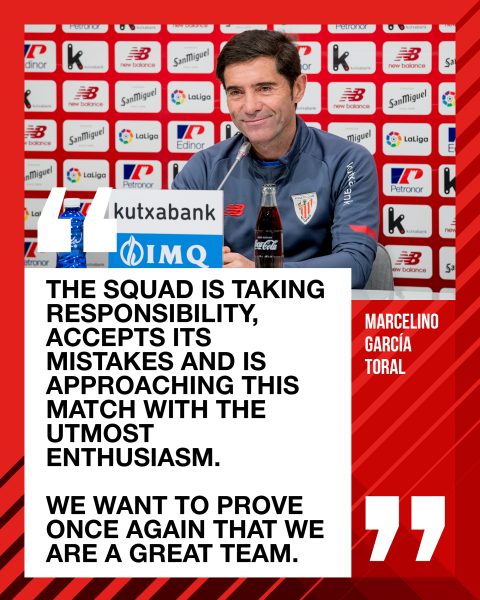 marcelino pre-match comments Levante Athletic