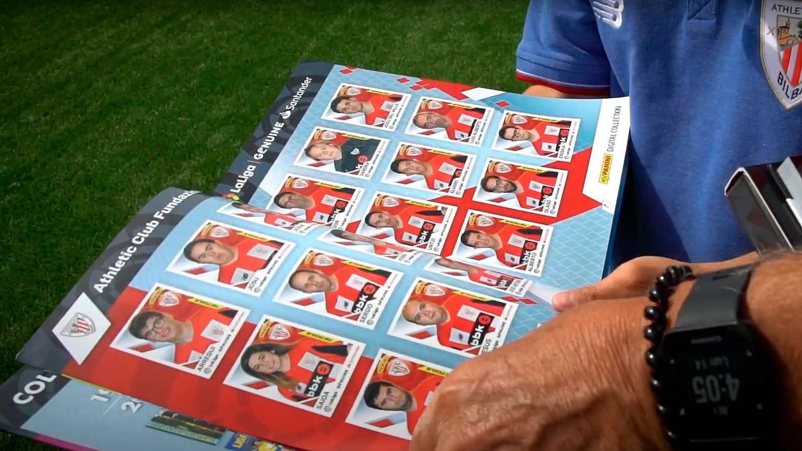 The Genuine team get their own Panini sticker albums