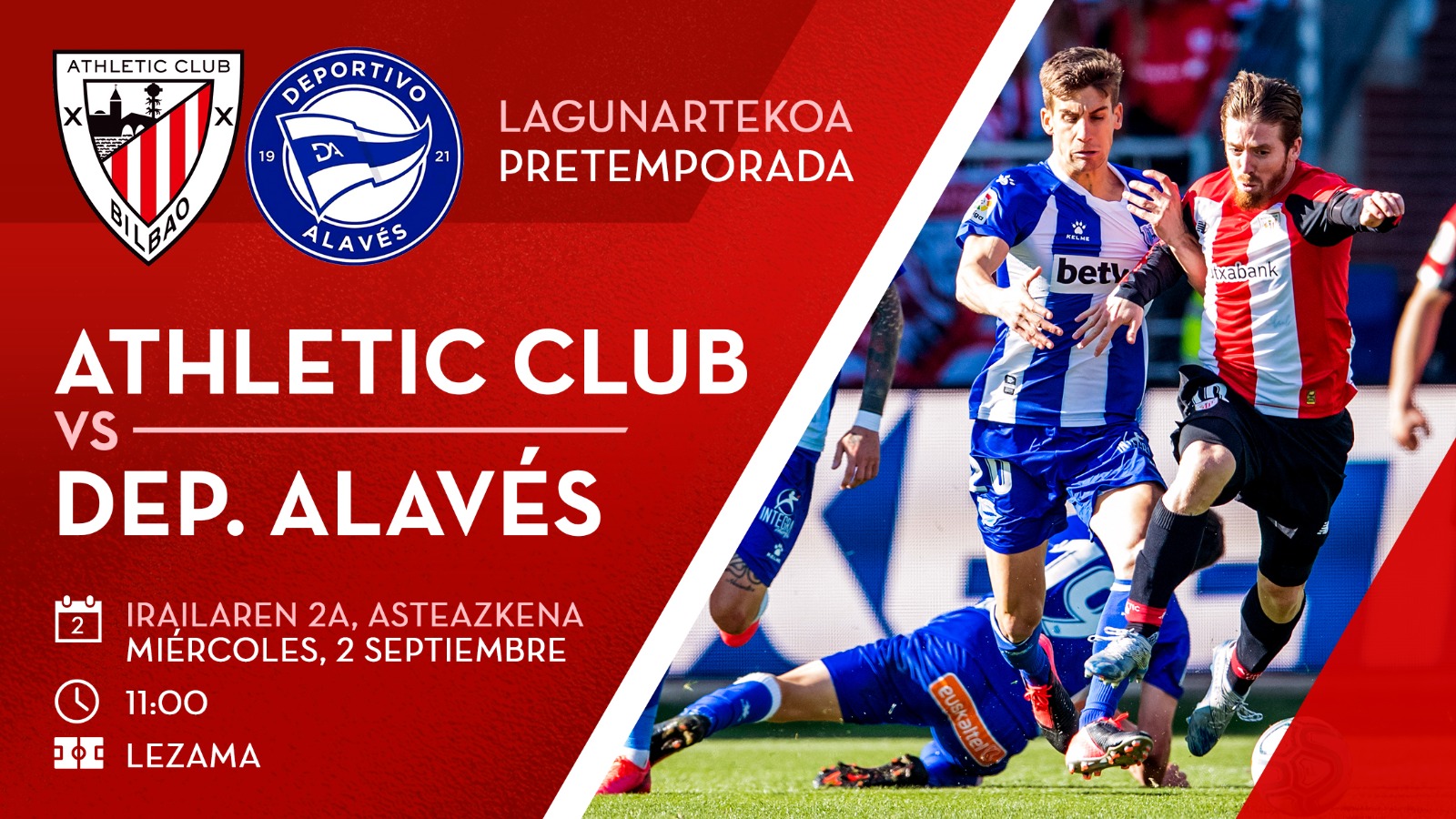 Live: Athletic Club vs Deportivo Alavés