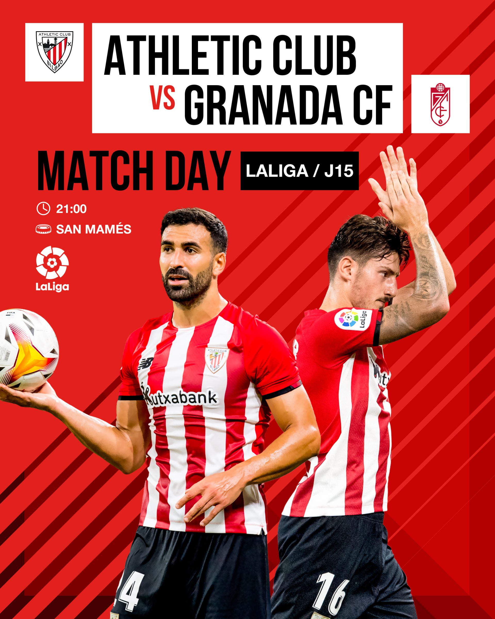 Granada - Athletic Club de Bilbao: horario y previa del partido de la Liga  de España - LA NACION