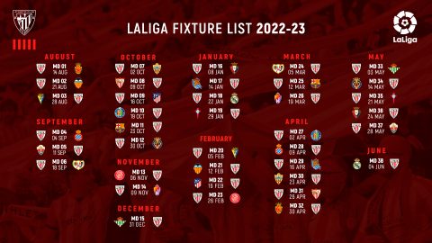 LaLiga fixture list 202223