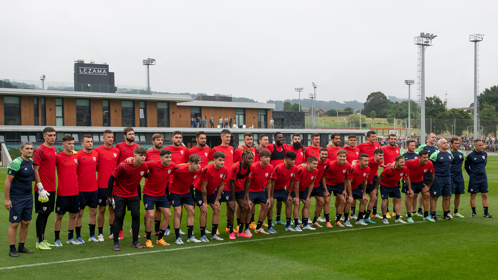 First training session of the pre-season