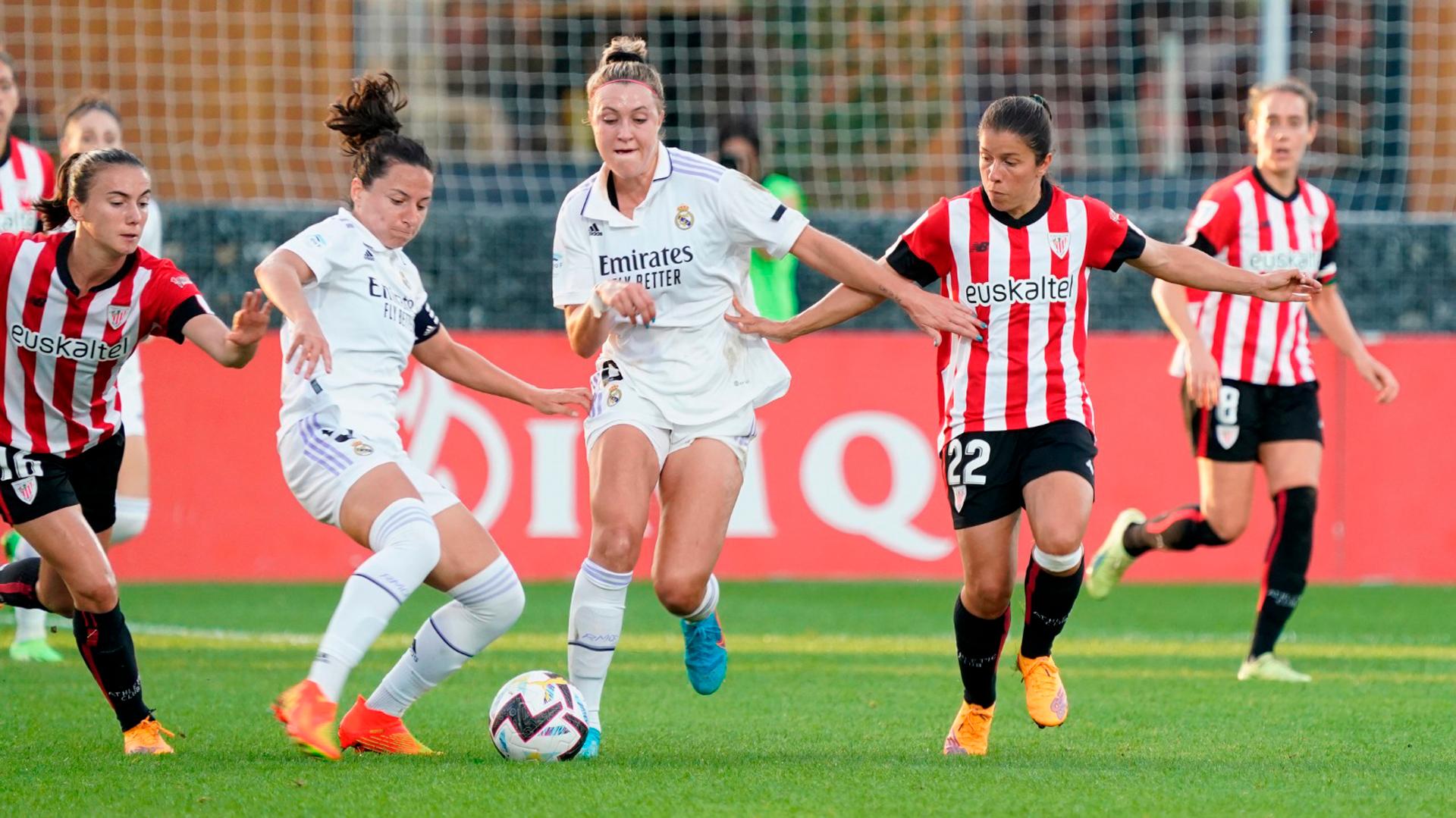 Athletic club contra real madrid c. f. femenino