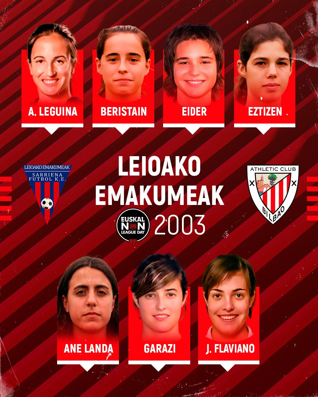 Euskal Non-League Day: Leioa eta Leioako Emakumeak