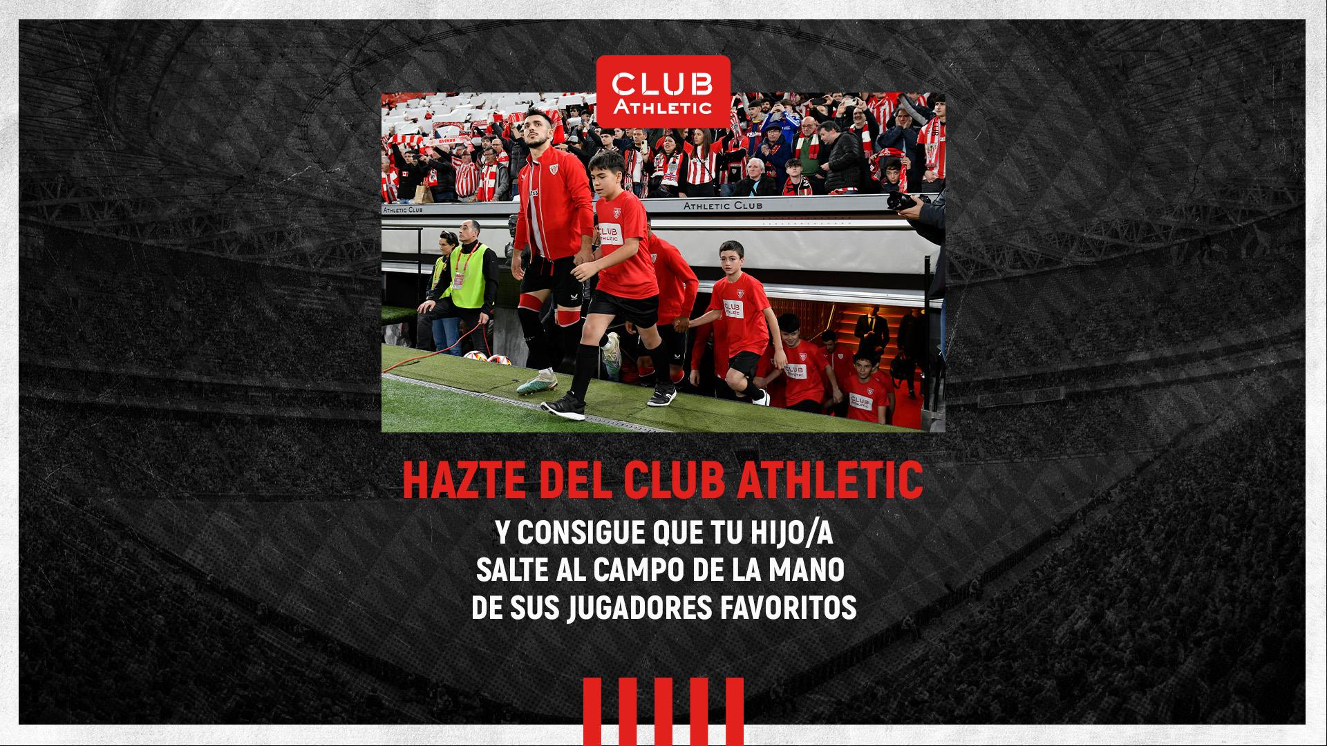 Club Athletic: escort kids en la semifinal ante el Atlético de Madrid |  Athletic Club Website Oficial