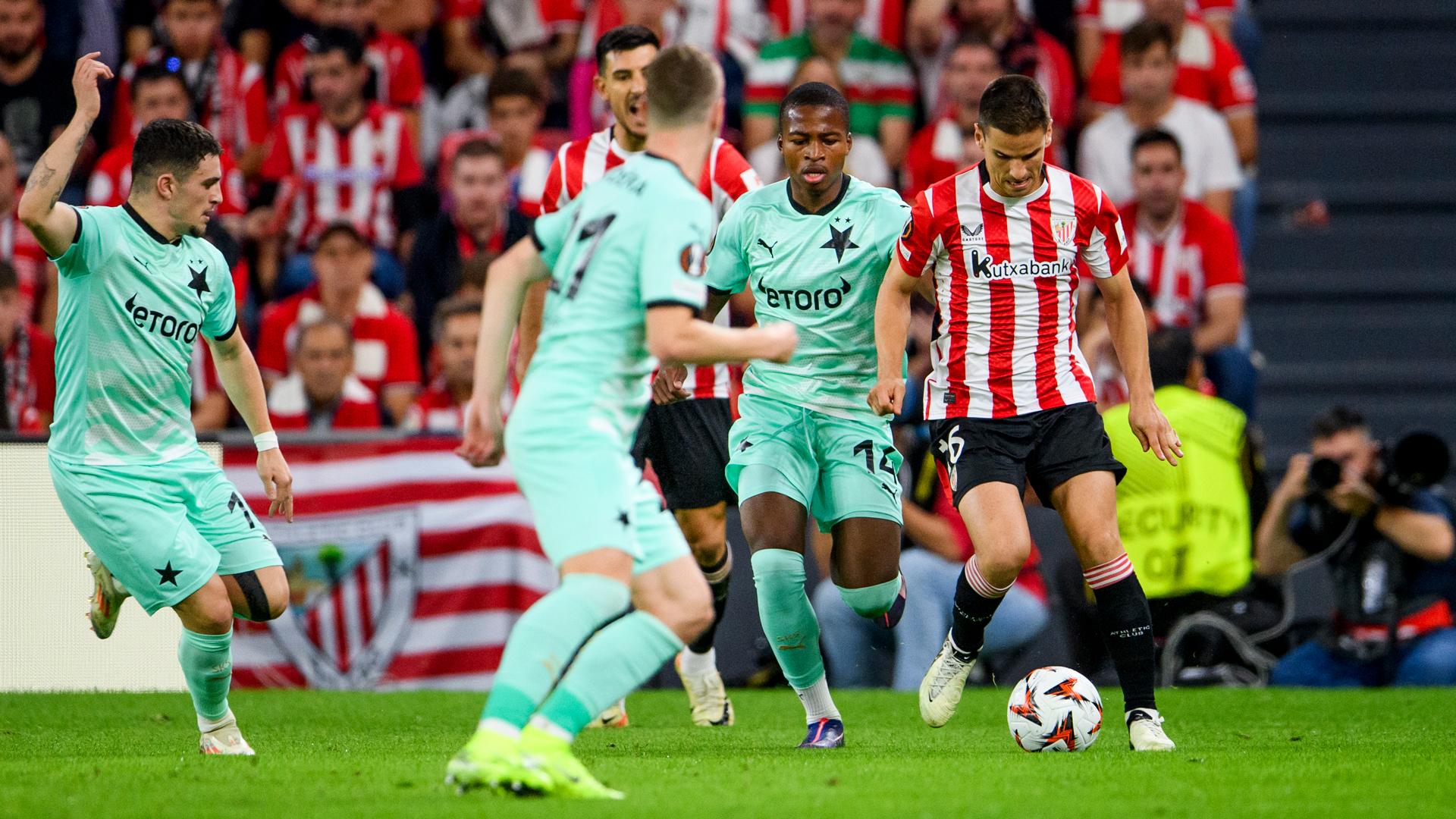 Athletic Bilbao vs Slavia Praha 25 Oktober 2024