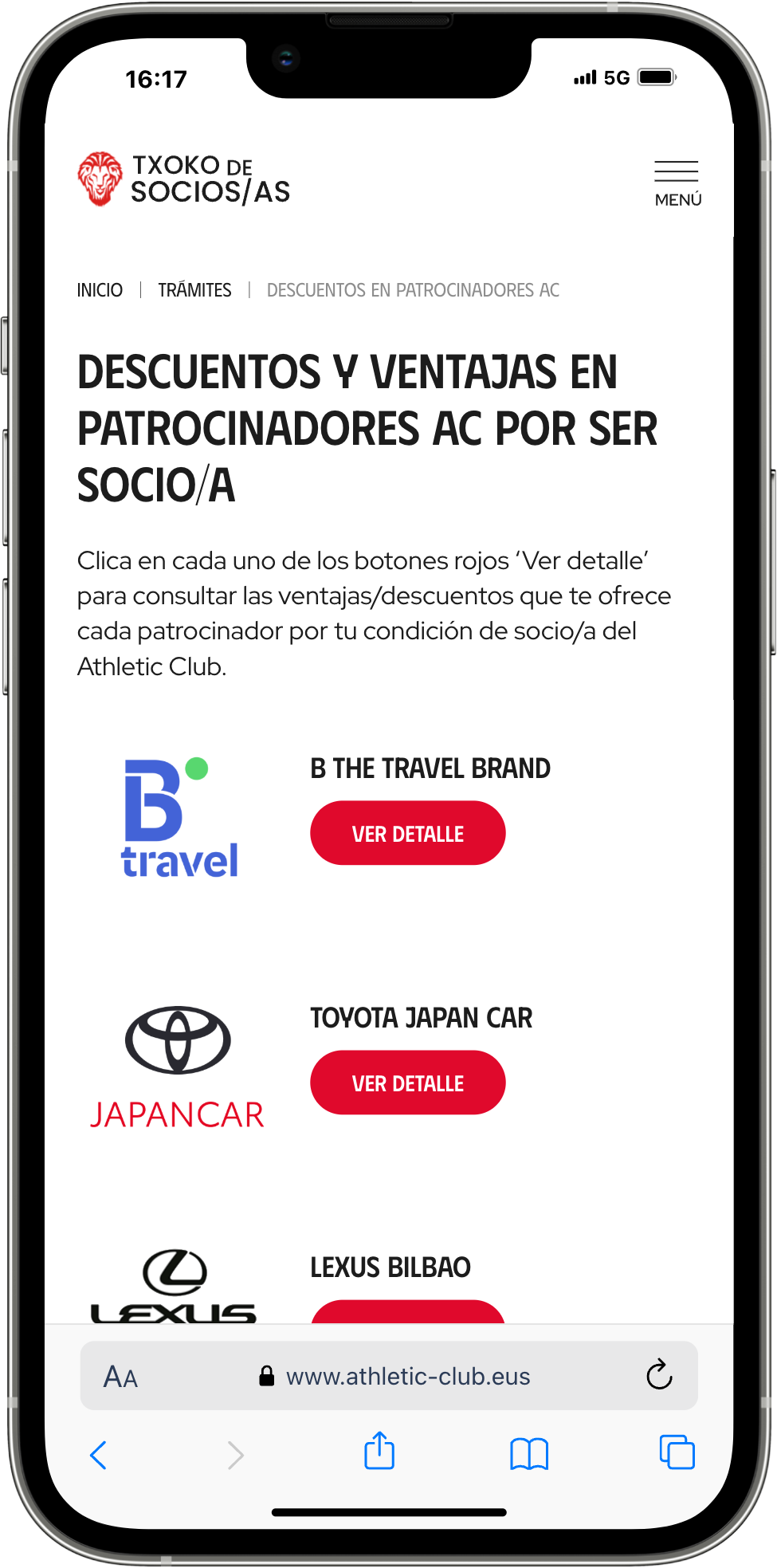 Ventajas y descuentos