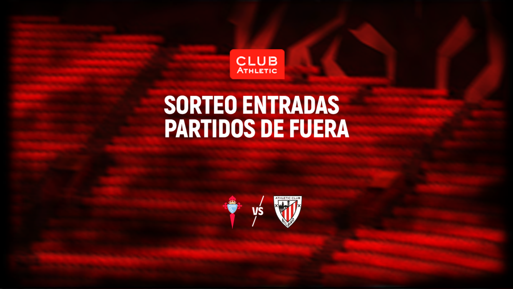 Club Athletic: agraciados/as con entradas para el RC Celta-Athletic Club