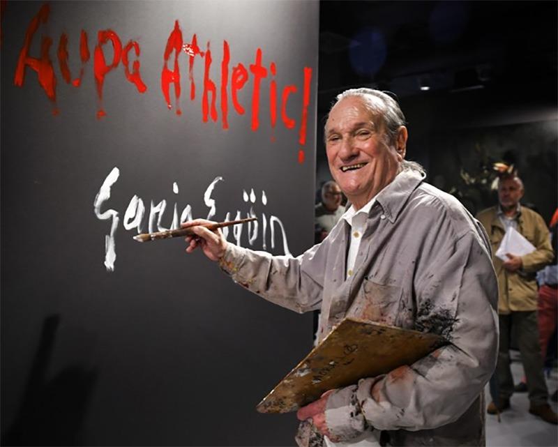 Obituario - Iñaki García Ergüin, creador del logo del Centenario del Club