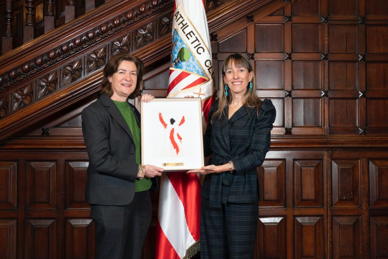 Athletic hosts First Minister of Wales at Ibaigane