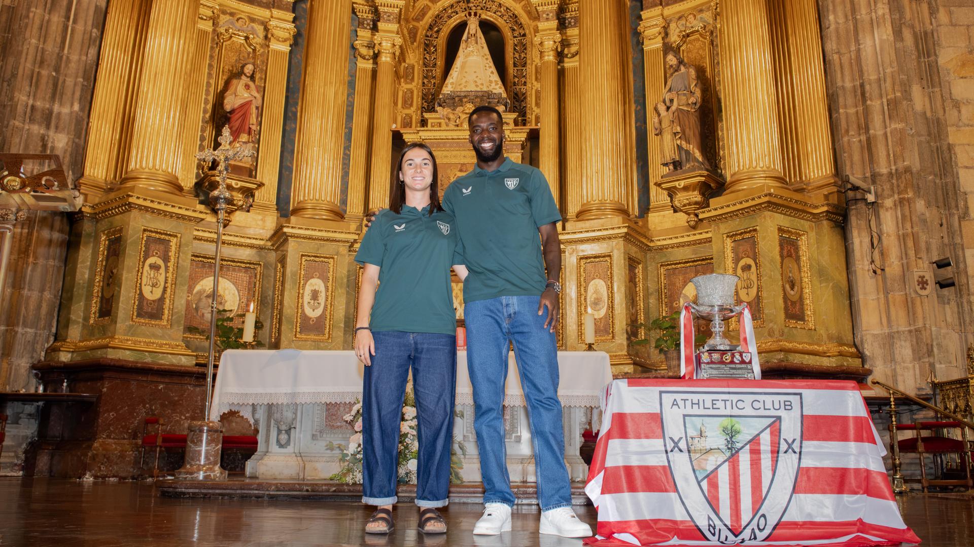 The Club’s traditional visit to the Amatxu de Begoña